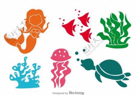 海生物设计图
