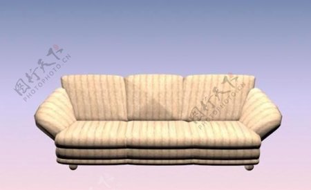 当代现代家具沙发3D模型B041