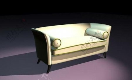 当代现代家具沙发3D模型B022