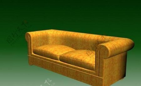 当代现代家具沙发3D模型B011