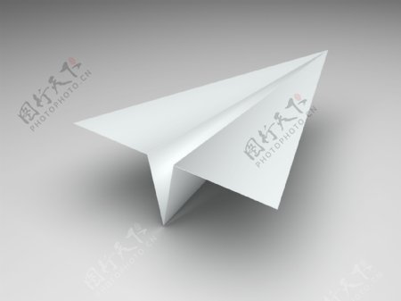纸飞机3D作品