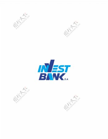 InvestBanklogo设计欣赏InvestBank信贷机构标志下载标志设计欣赏