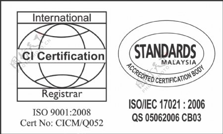 ISO国际认证的词