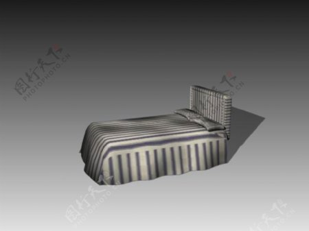 常见的床3d模型家具模型109