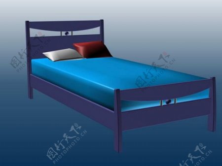常见的床3d模型家具图片147