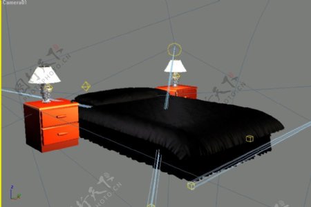 常见的床3d模型家具3d模型54