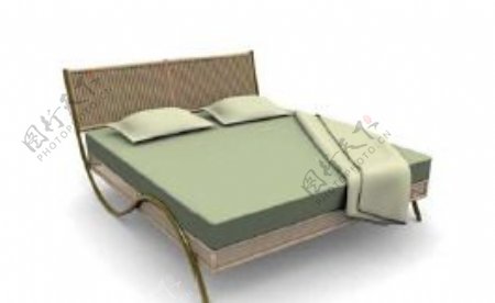 国外床3d模型家具3d模型20
