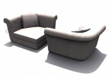 常用的沙发3d模型家具图片1015