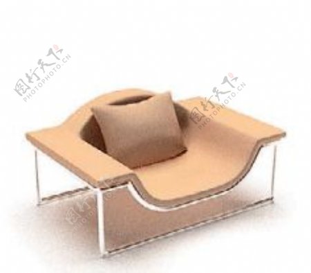单人沙发3d模型沙发3d模型63