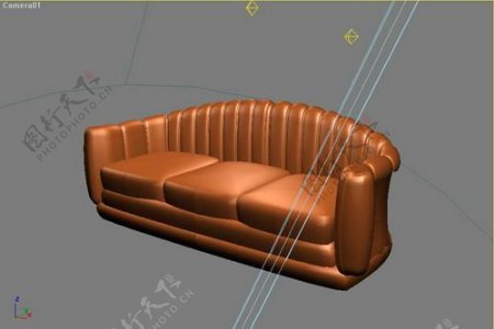 常用的沙发3d模型沙发图片592