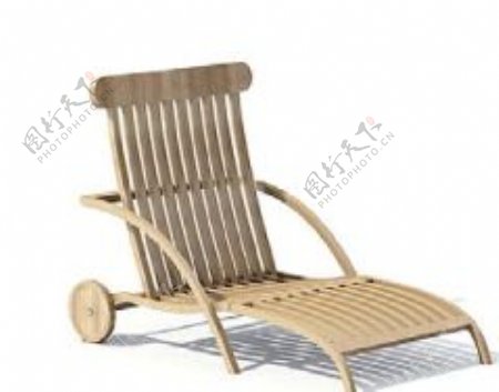 躺椅3d模型家具图片素材16