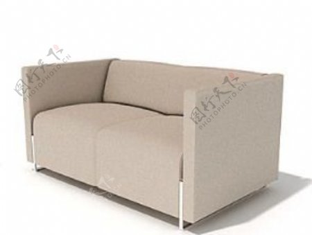 国外精品沙发3d模型沙发效果图186