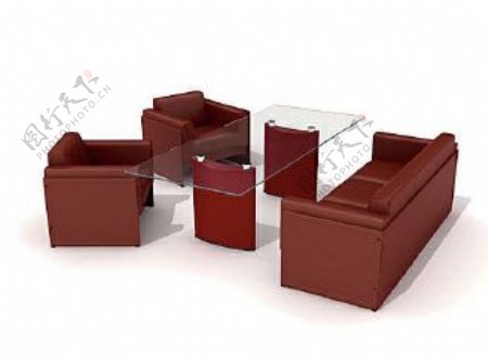 沙发组合3d模型家具图片34