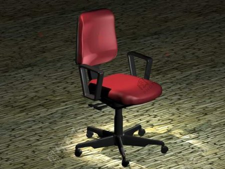 办公家具办公椅3d模型3d素材模板107