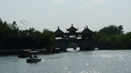 扬州瘦西湖五亭桥