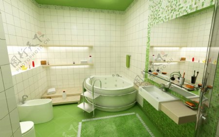 绿色卫浴