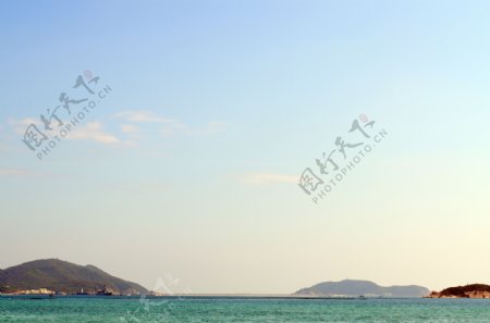 三亚海滩风光图片