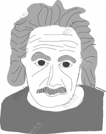 艾伯特爱因斯坦的动画剪辑艺术