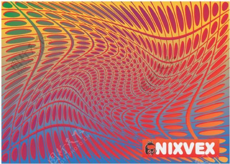 nixvex欧普艺术纹理