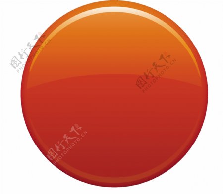 空的橙色圆圈