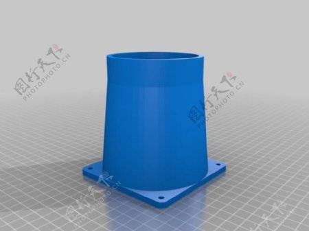 锥德ventilateur90毫米的提取imprimante3D