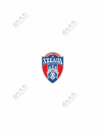 SteauaBucurestilogo设计欣赏足球队队徽LOGO设计SteauaBucuresti下载标志设计欣赏