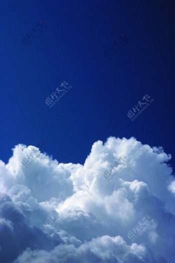 蓝天白云图片素材下载