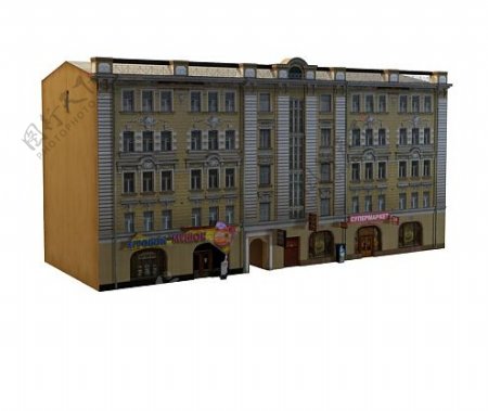 商住房3d模型