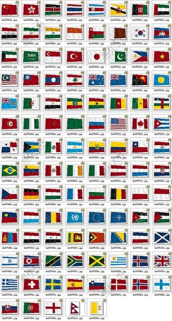 109个国家国旗