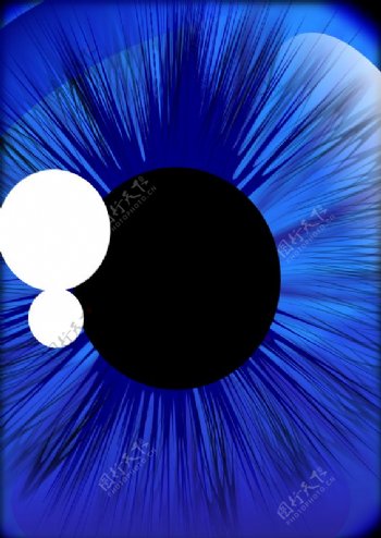 深蓝色的眼睛Inkscape0.48
