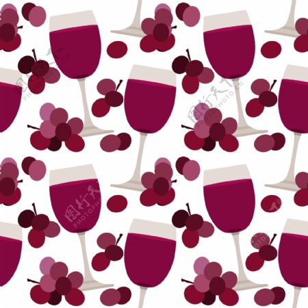 红葡萄酒背景底纹图片
