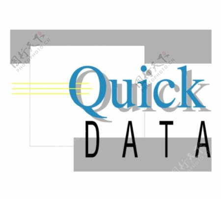 QuickDatalogo设计欣赏QuickData软件公司LOGO下载标志设计欣赏