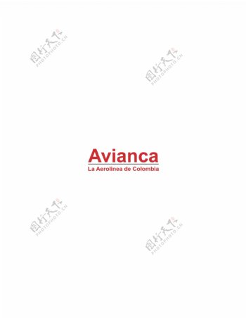 Aviancalogo设计欣赏Avianca民航公司LOGO下载标志设计欣赏