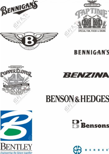 benibenz开头logo标志图片