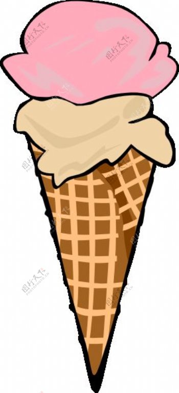 冰淇淋FF菜单剪贴画