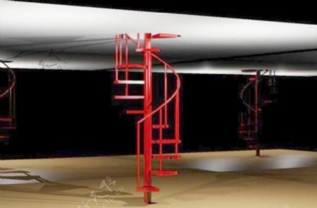 基底螺旋楼梯的绘制AutoCAD2013