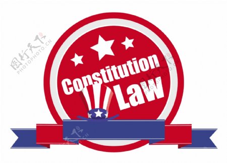 法律宪法日矢量插画