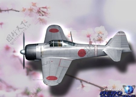 A6M2零式战斗机图片