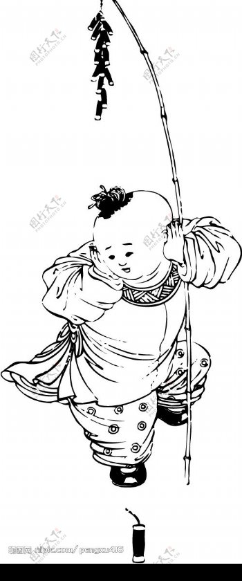 中国古代儿童079图片