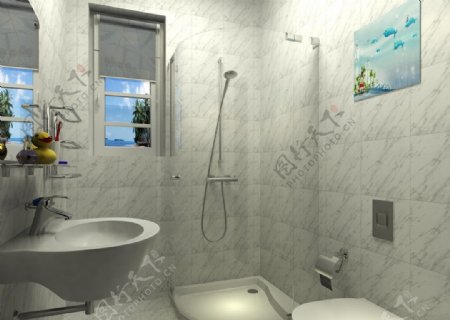 室内设计客卫浴室图片