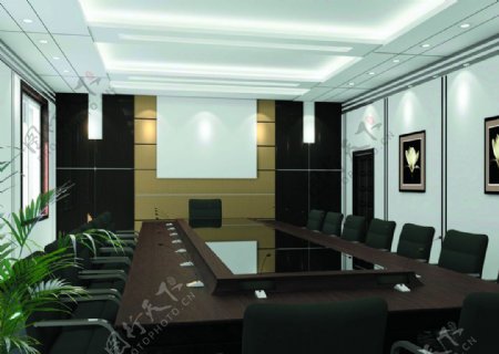 会议室装饰图片