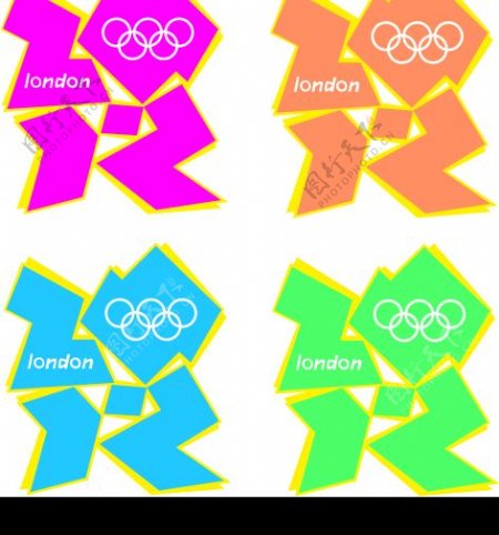 2012伦敦奥运会徽图片