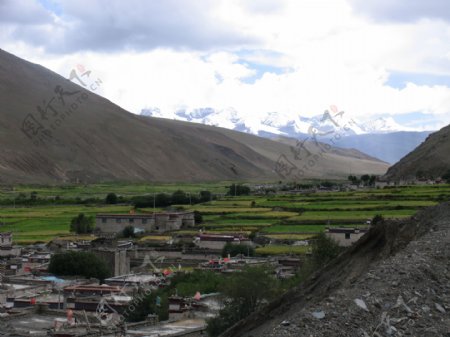 西藏洛扎县风景图片