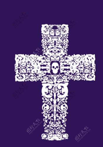 t恤十字架logo图片