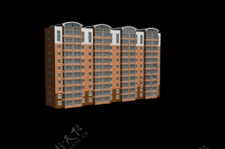 3d模型楼房图片