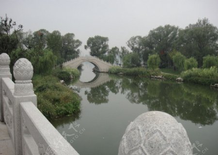 大明湖济南摄影实拍图片