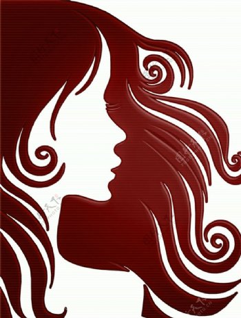 美女头发女性发型头图片