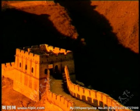 古代城墙视频素材