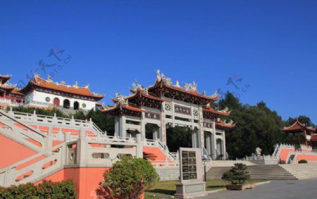湄洲岛妈祖寺院图片
