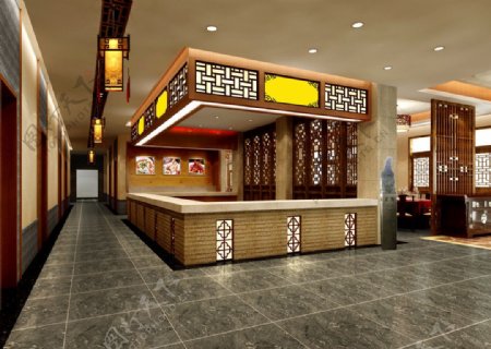 中式酒店设计图片